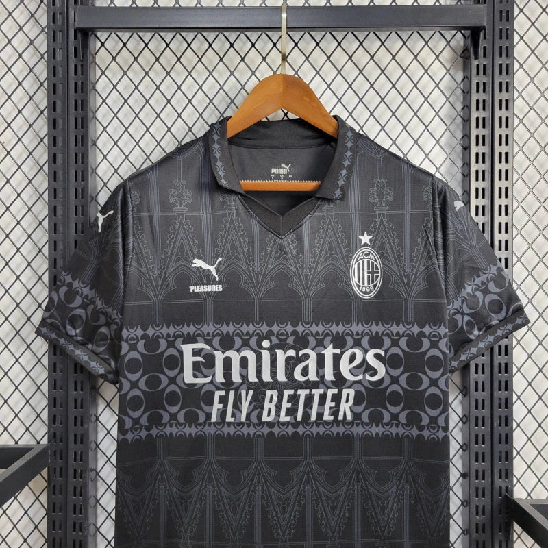 AC MILAN X PLEASURES PRETA 23/24