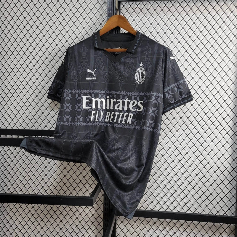 AC MILAN X PLEASURES PRETA 23/24